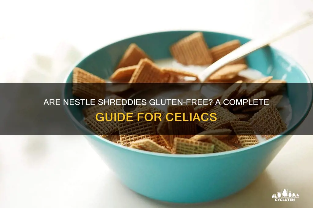 are nestle shreddies gluten free