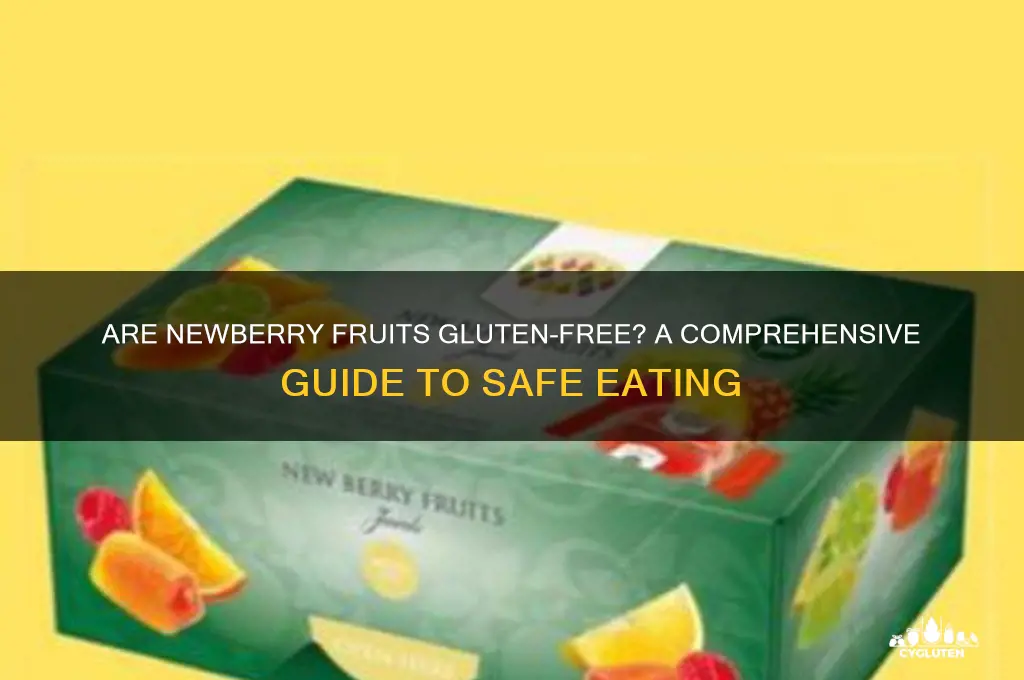 are newberry fruits gluten free