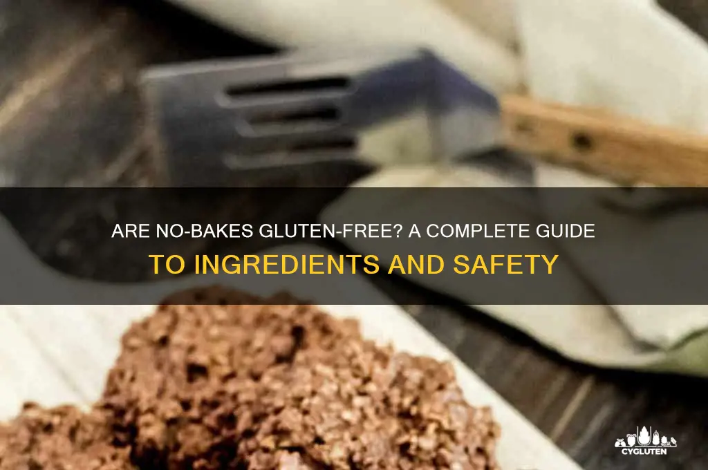 are no bakes gluten-free