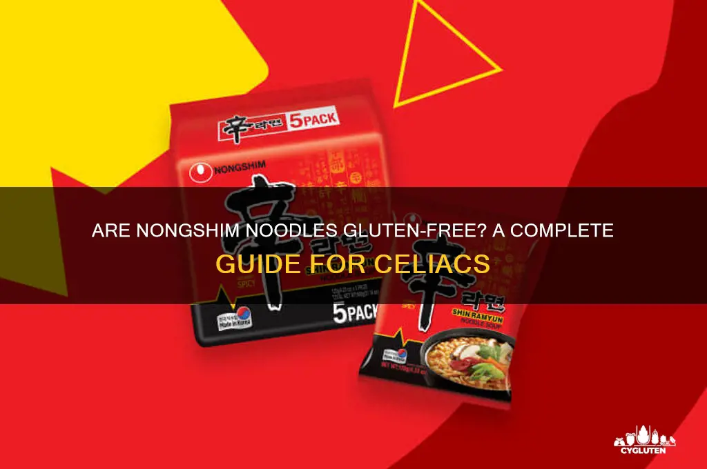 are nongshim noodles gluten free