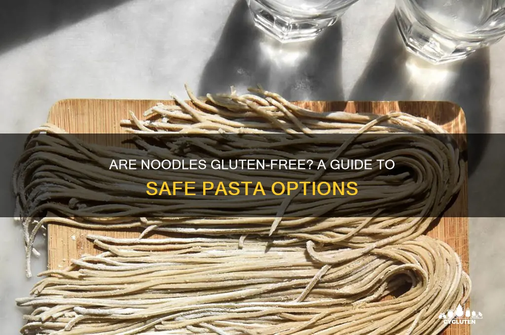 are noodles gluten free