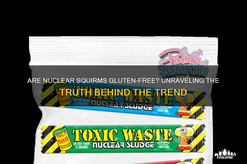 are nucler sqworms gluten free