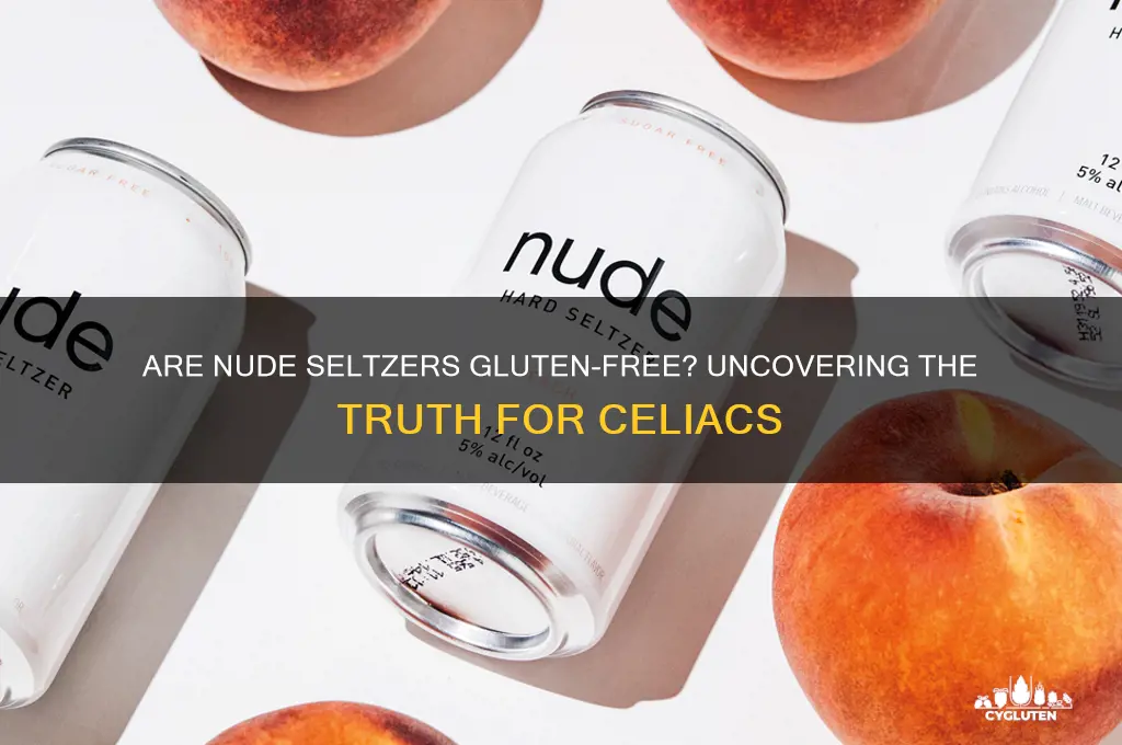 are nude seltzers gluten free