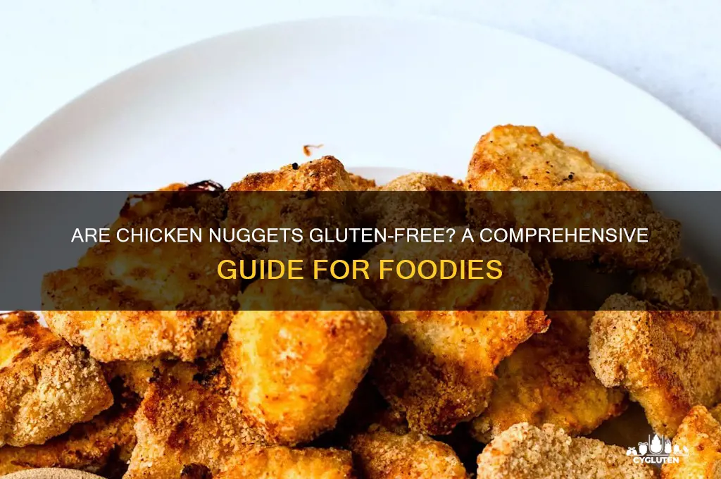 are nuggets gluten free