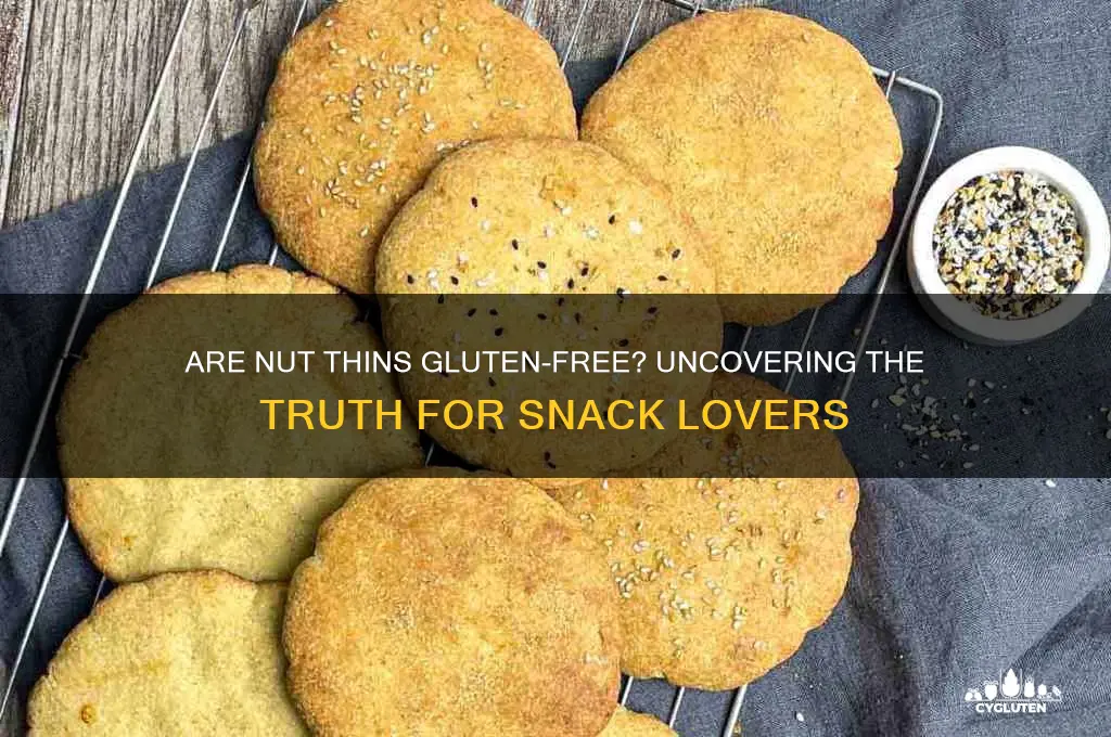 are nut thins gluten free