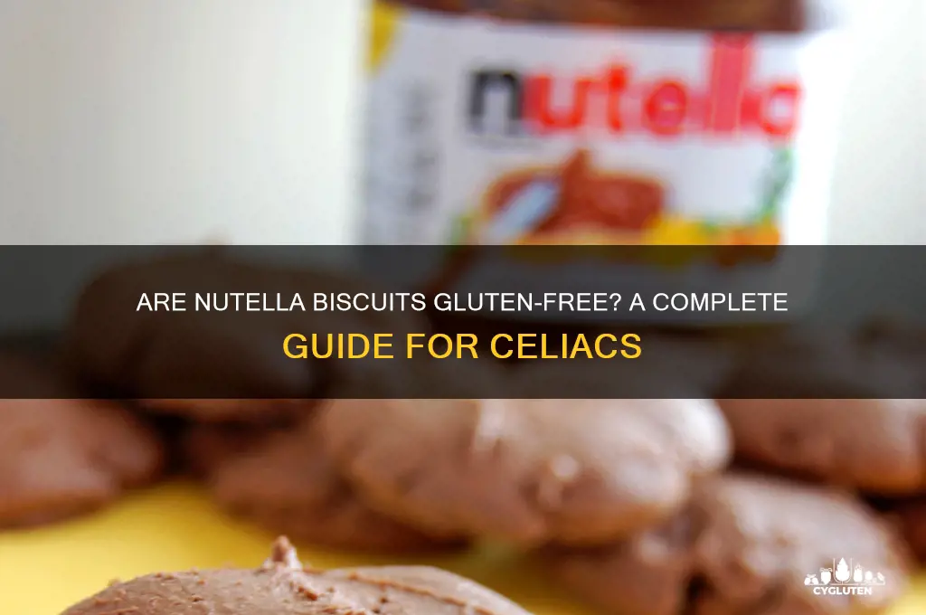 are nutella biscuits gluten free