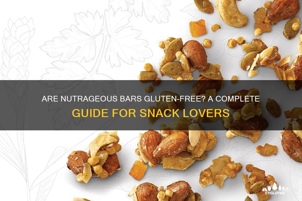 are nutrageous bars gluten free