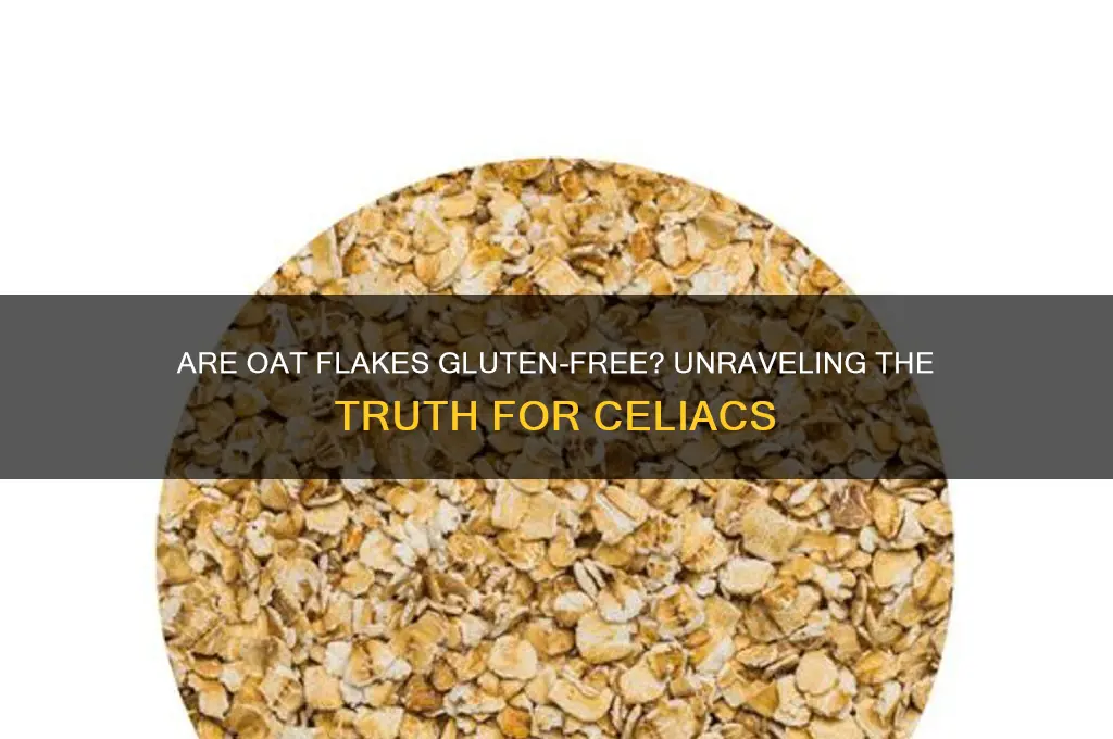 are oat flakes gluten free
