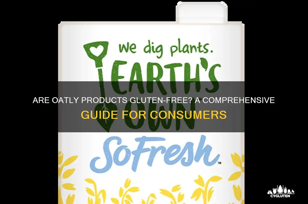are oatly products gluten free