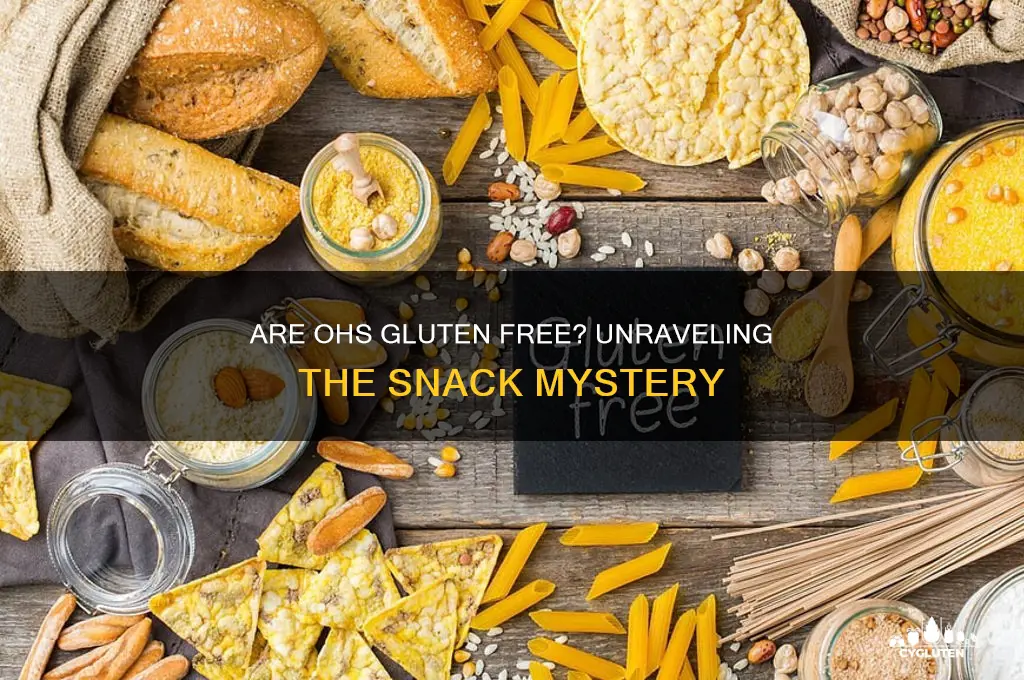 are ohs gluten free