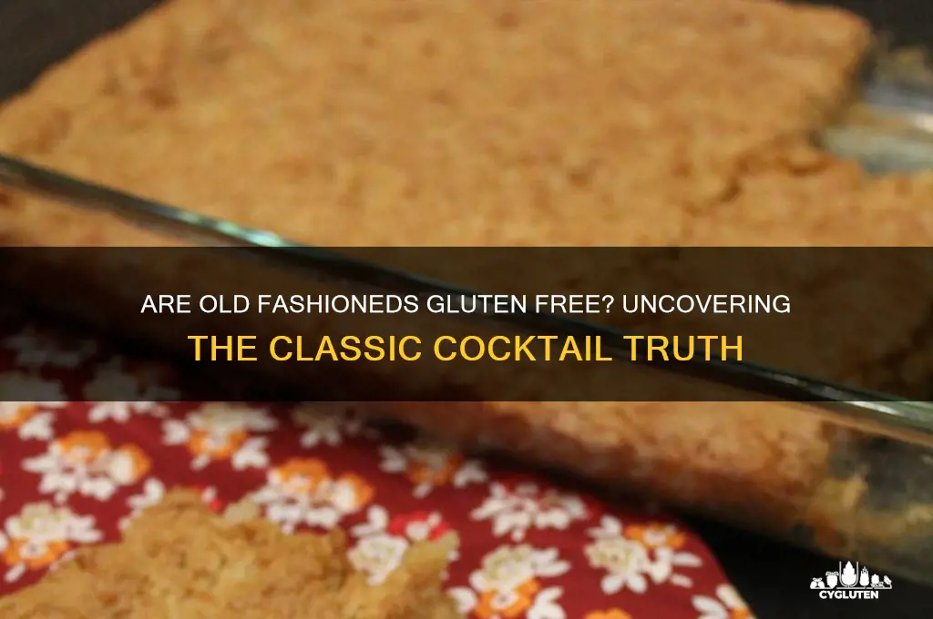 are old fashioned gluten free