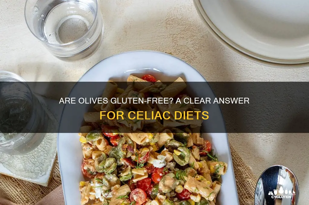 are olives gluten-free