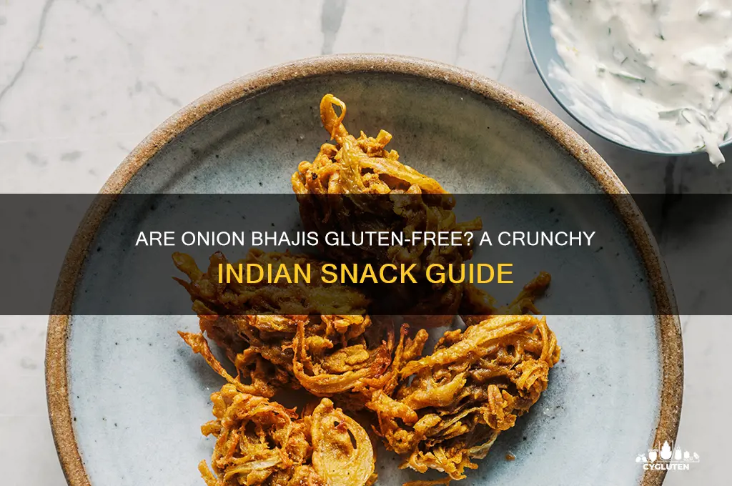 are onion bhaji gluten free