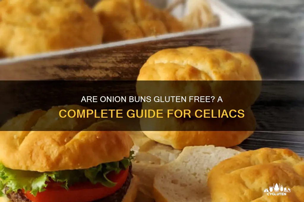 are onion buns gluten free