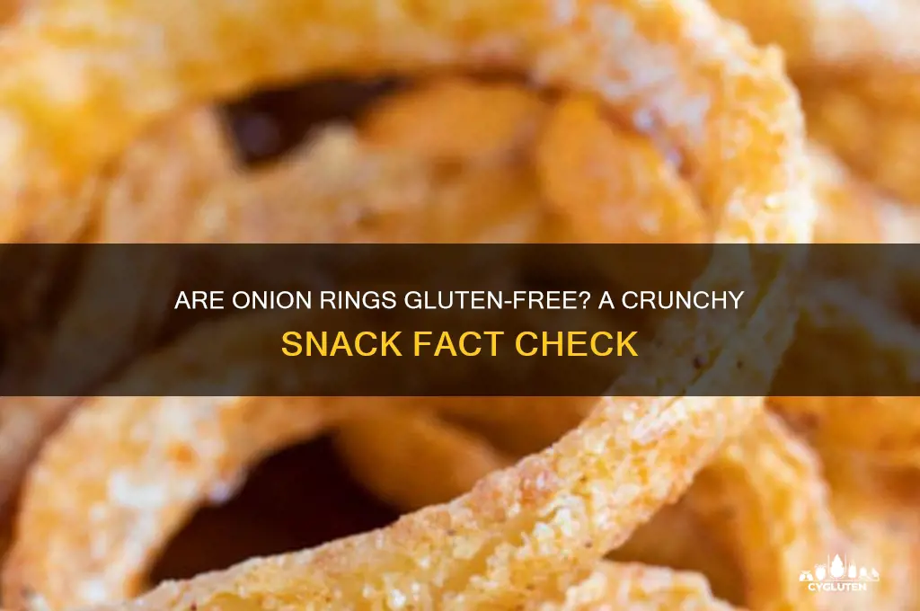 are onion rings gluten free