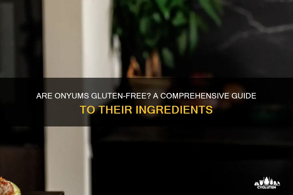 are onyums gluten free