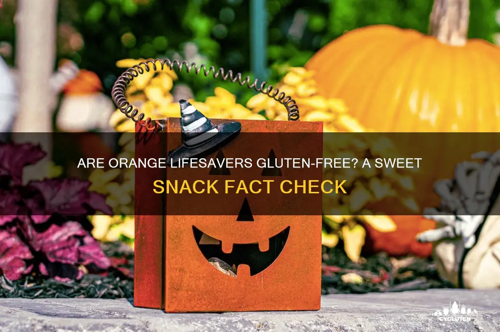 are orange lifesavers gluten free