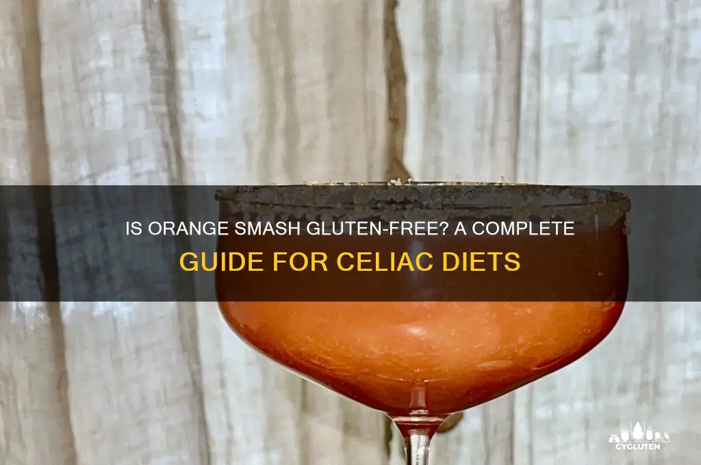 are orange smash gluten free