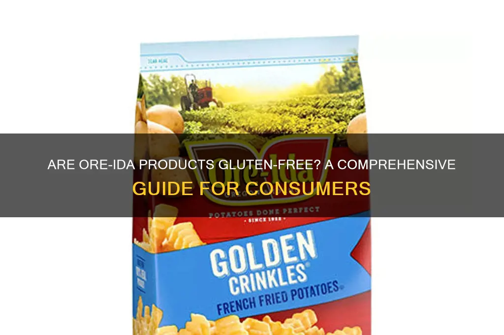 are ore ida gluten free