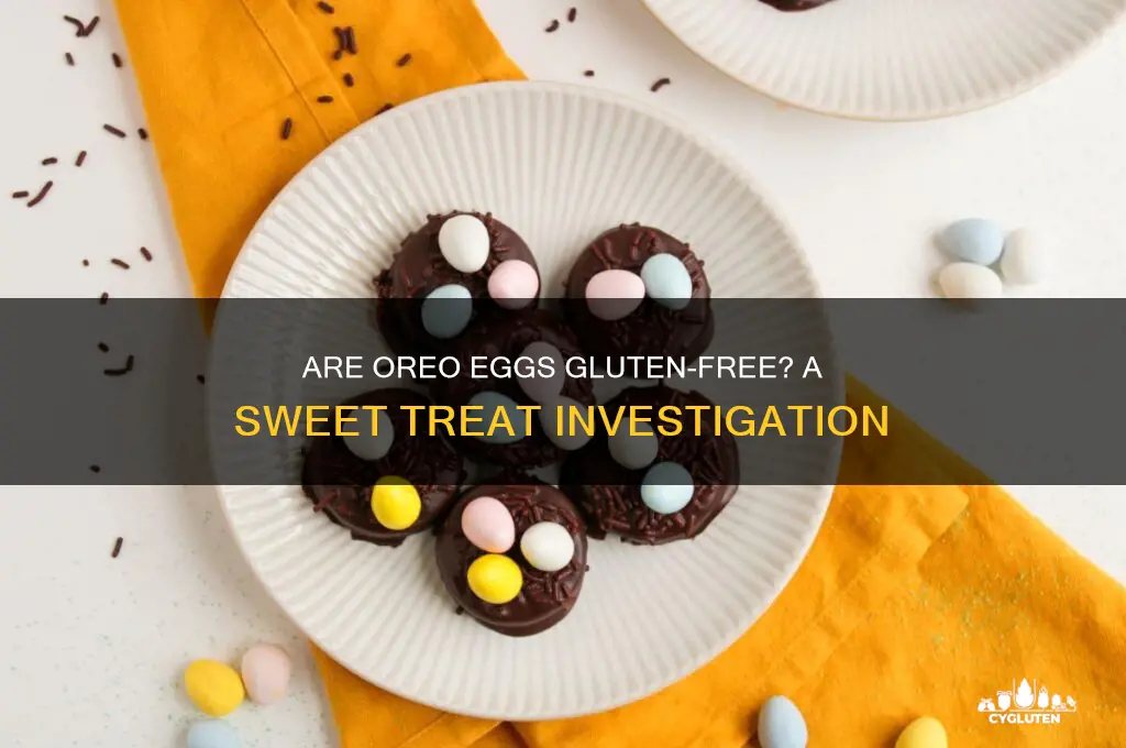 are oreo eggs gluten free