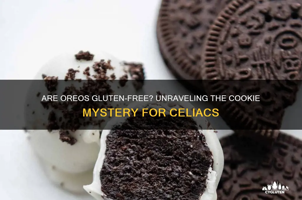 are oreos gluten fre