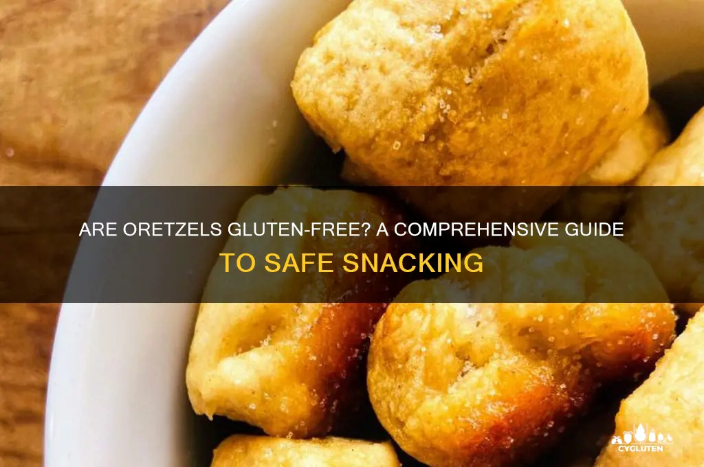are oretzels gluten free