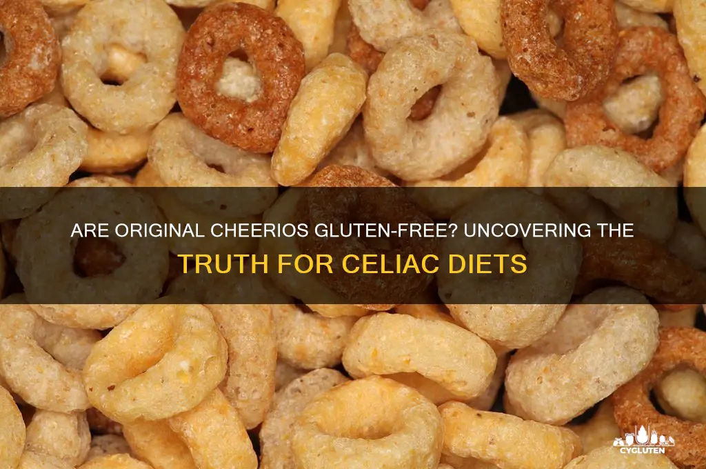 are original cheerios gluten free