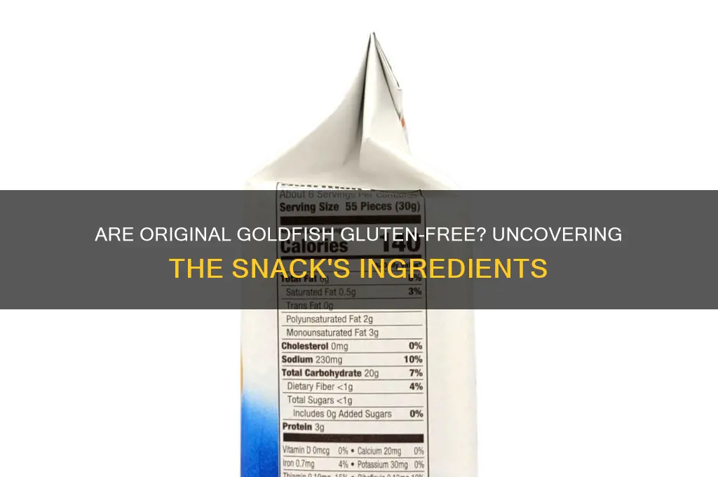 are original goldfish gluten free