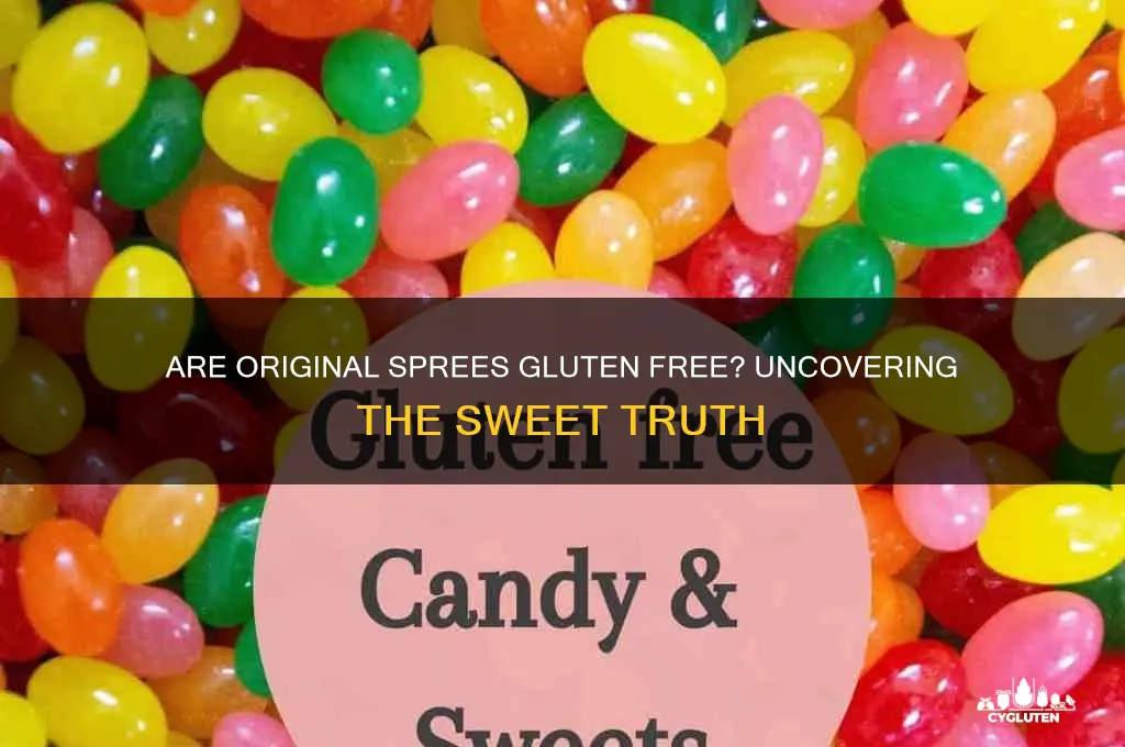 are original sprees gluten free