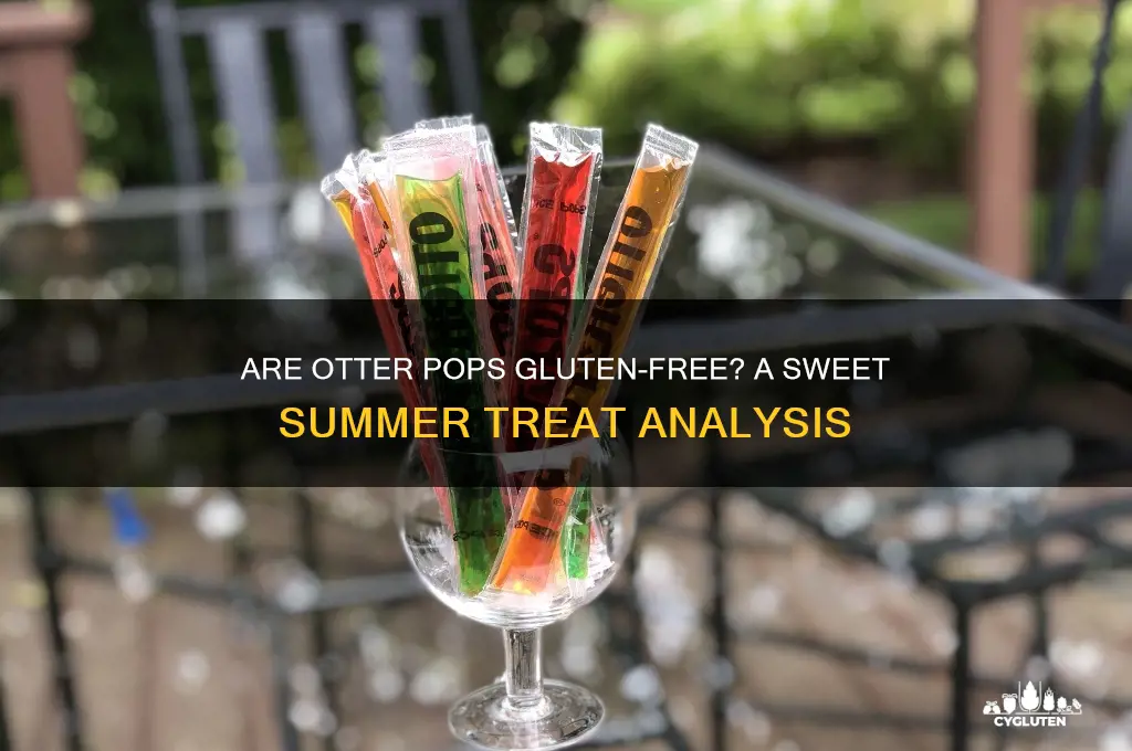 are otter pops gluten free