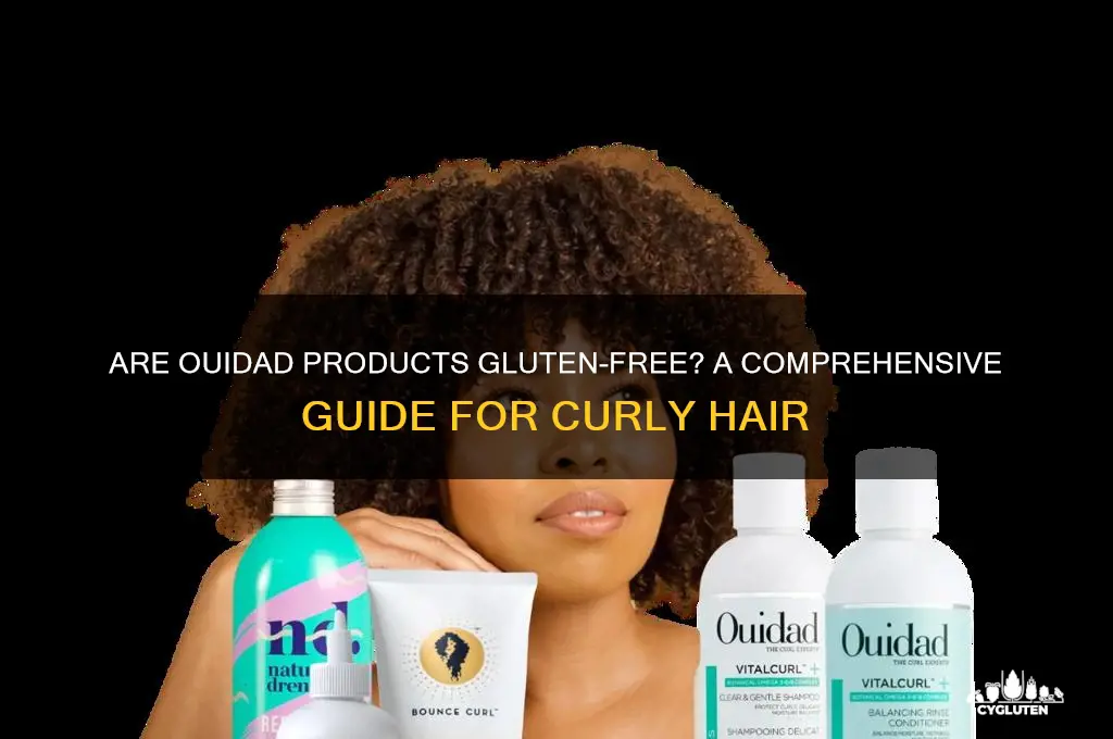 are ouidad products gluten free