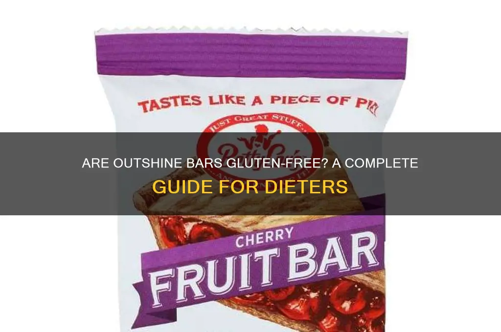 are outshine bars gluten free