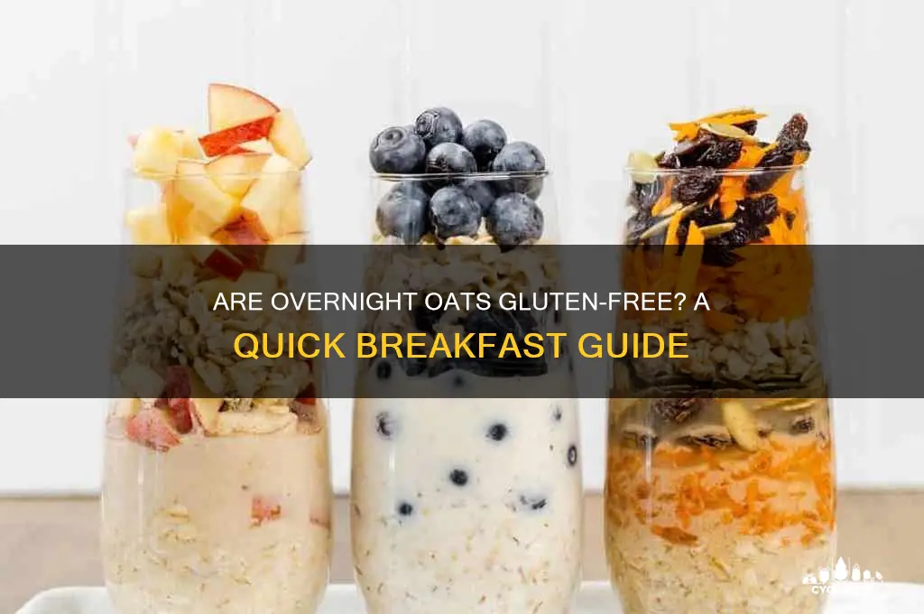are overnight oats gluten-free