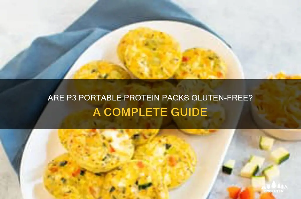 are p3 gluten free