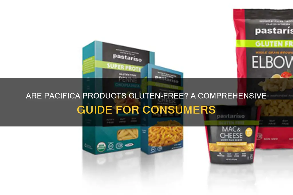 are pacifica products gluten free