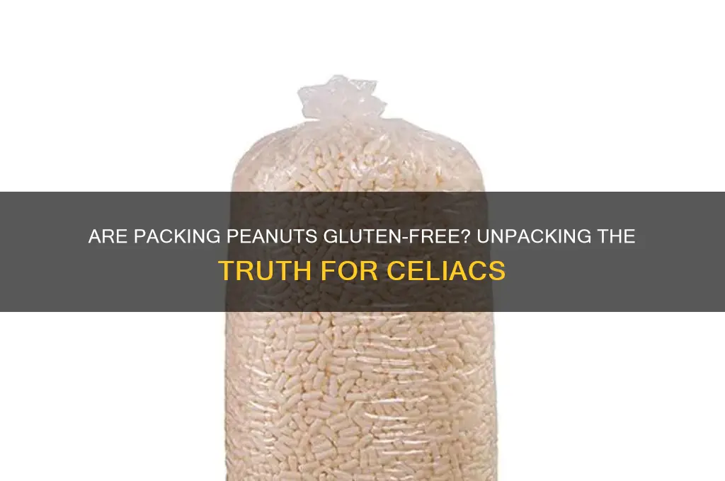 are packing peanuts gluten free
