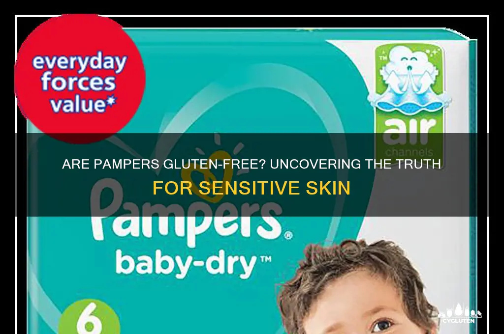 are pampers gluten free