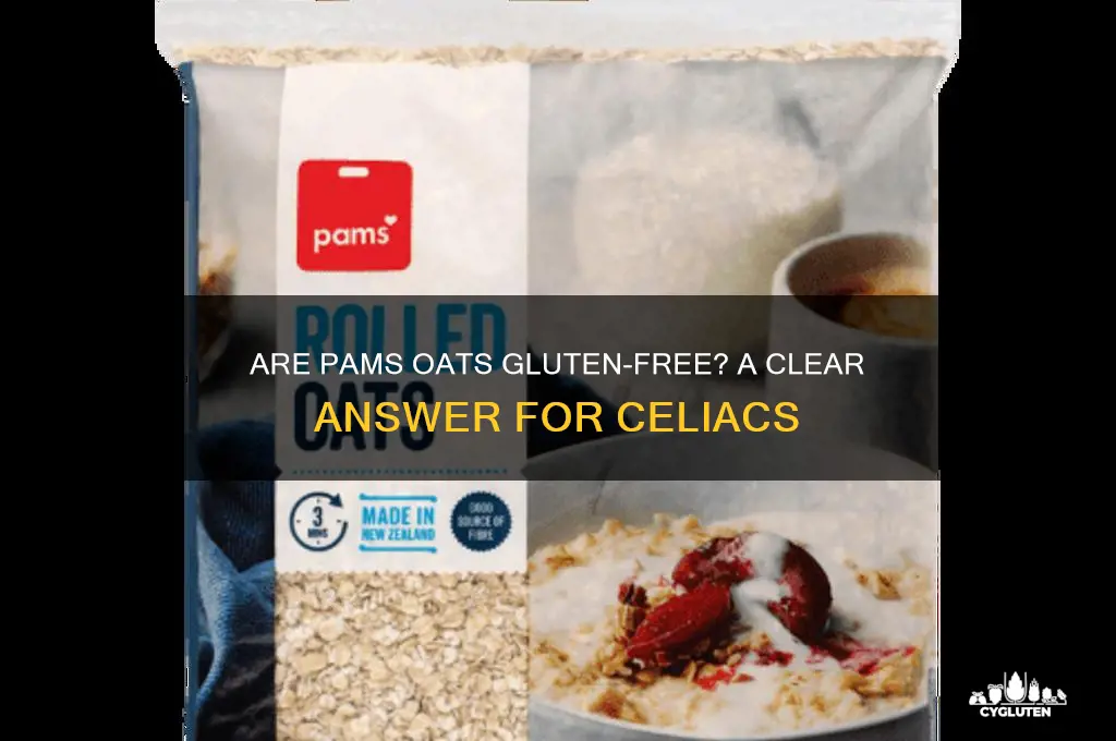 are pams oats gluten free