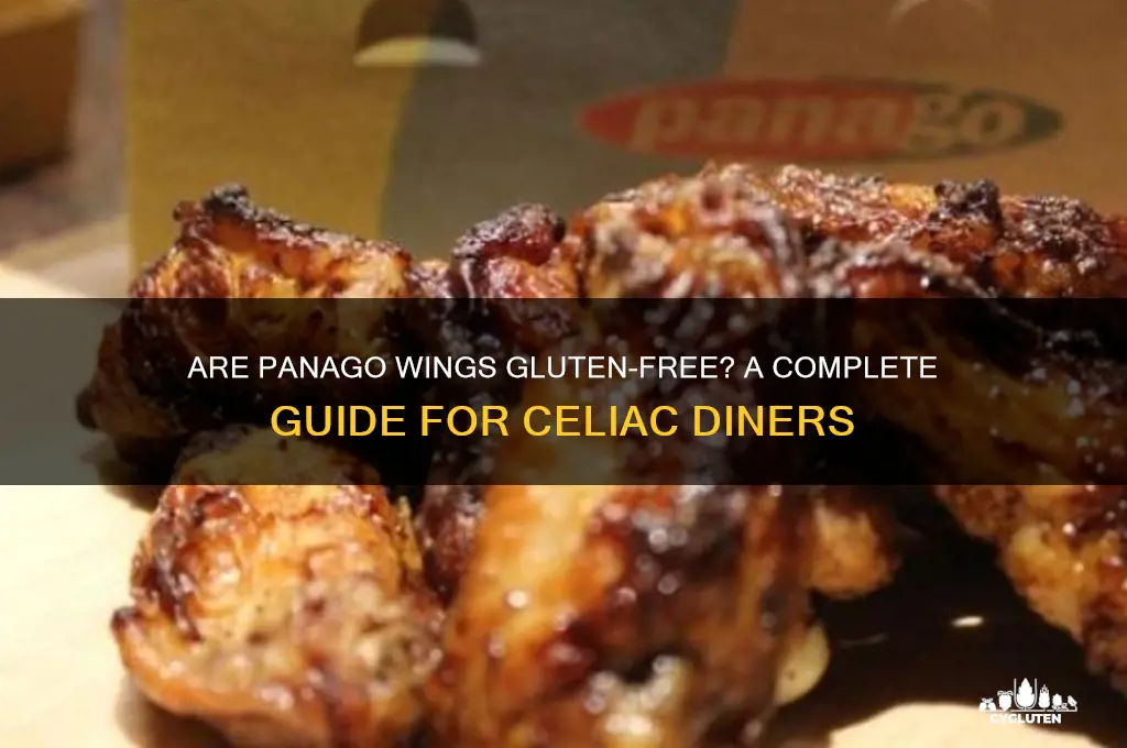 are panago wings gluten free