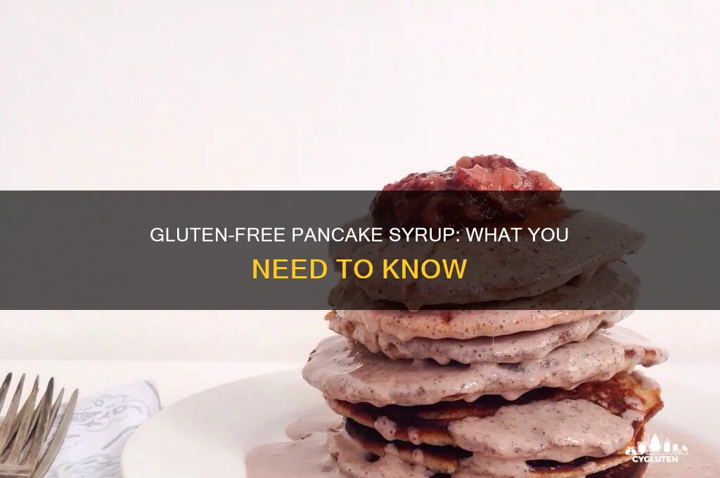 are pancake syrups gluten free