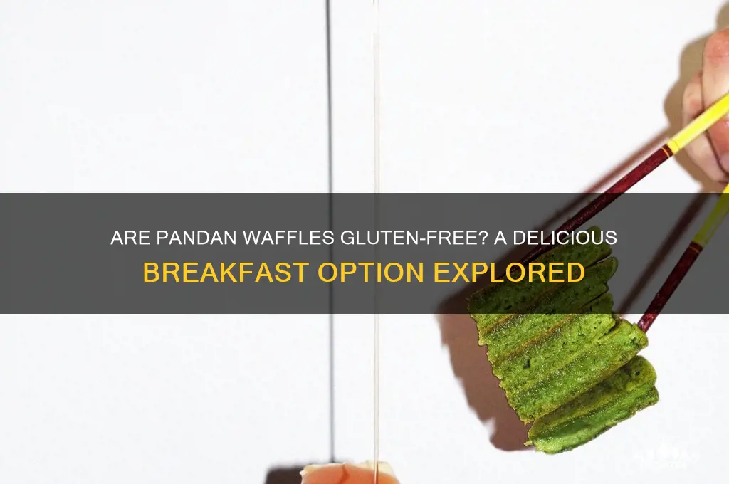 are pandan waffles gluten free