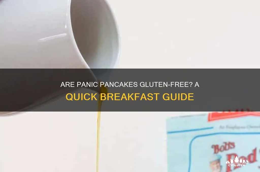 are panic pancakes gluten free