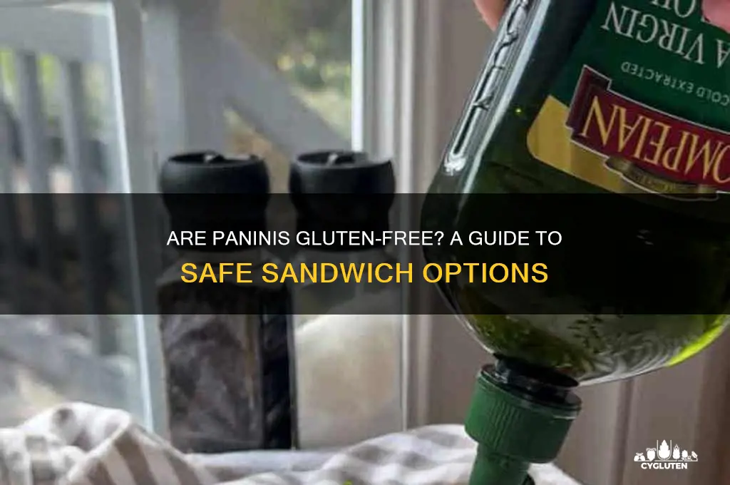 are paninis gluten free