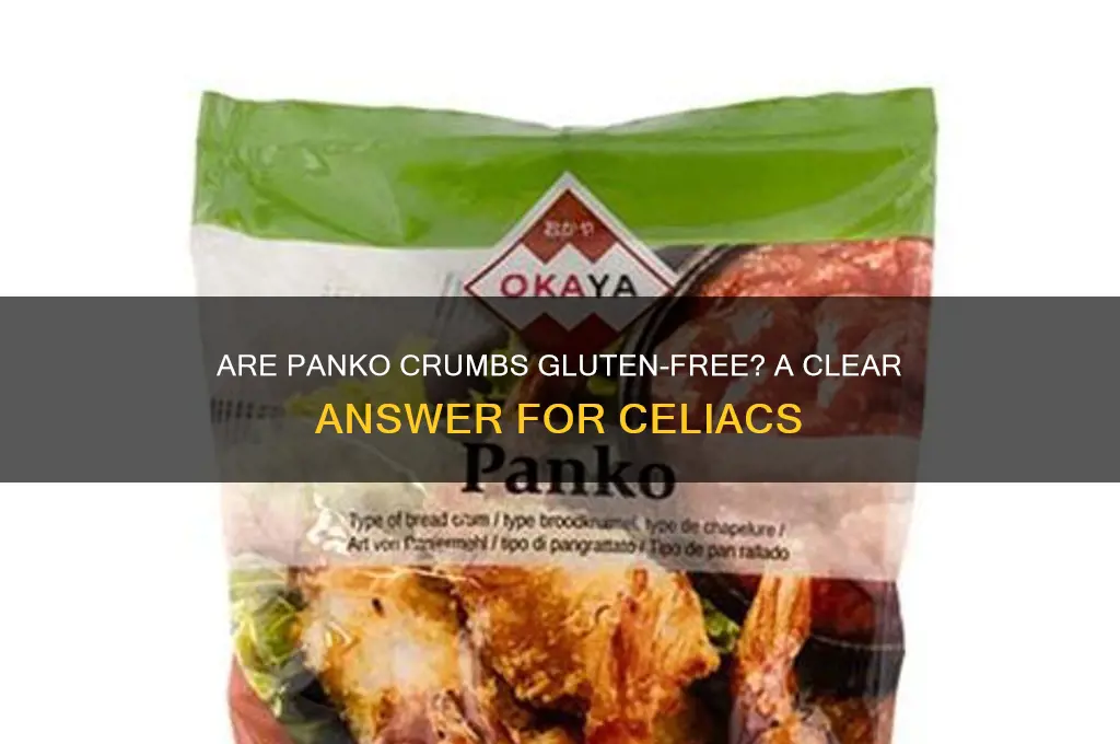 are panko crums gluten free