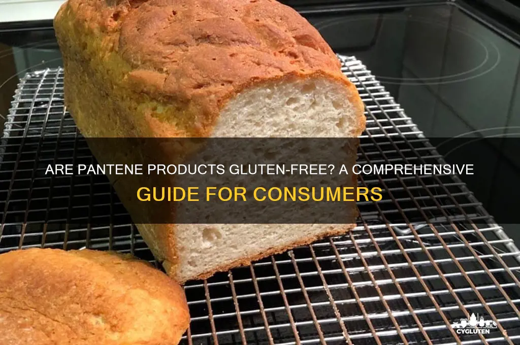 are pantene products gluten free