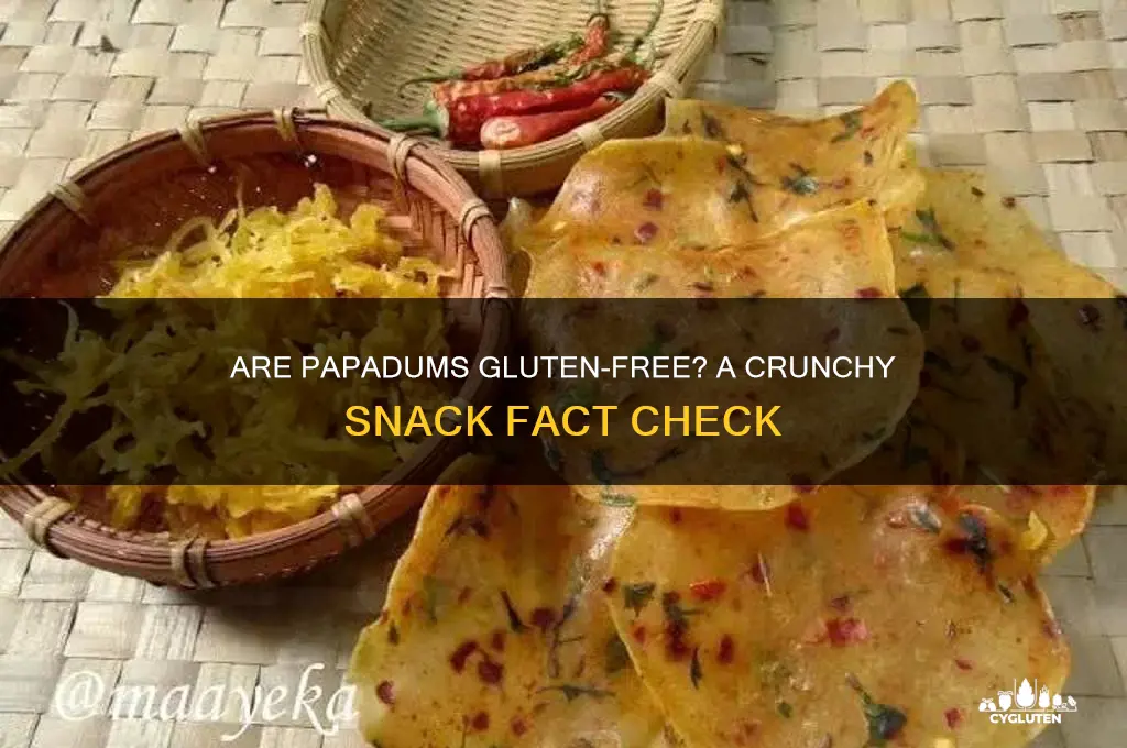 are papadums gluten free