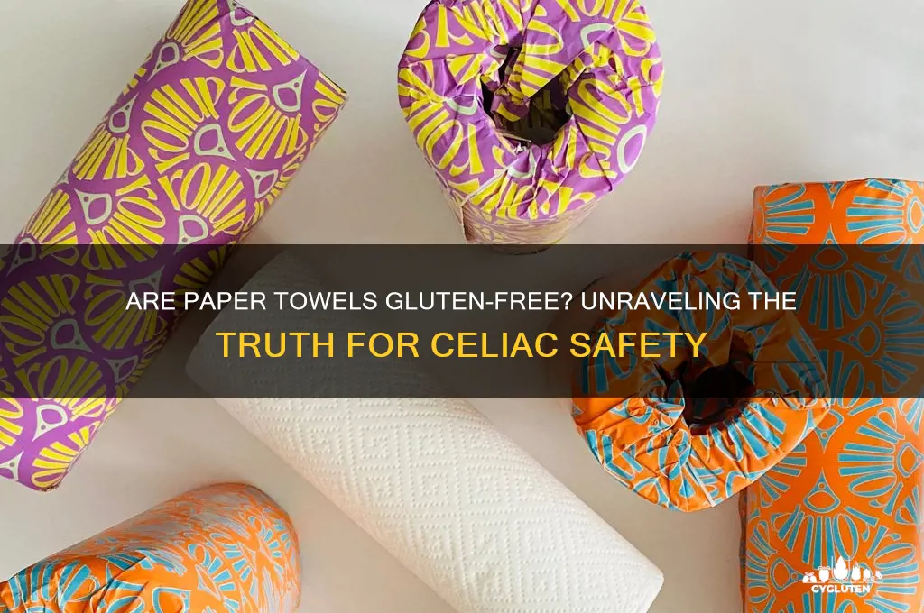 are paper towels gluten free