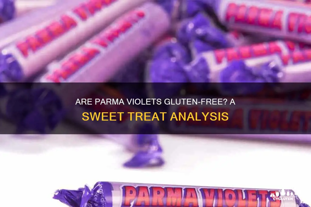 are parma violets gluten free