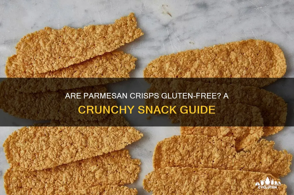 are parmesan crisps gluten free