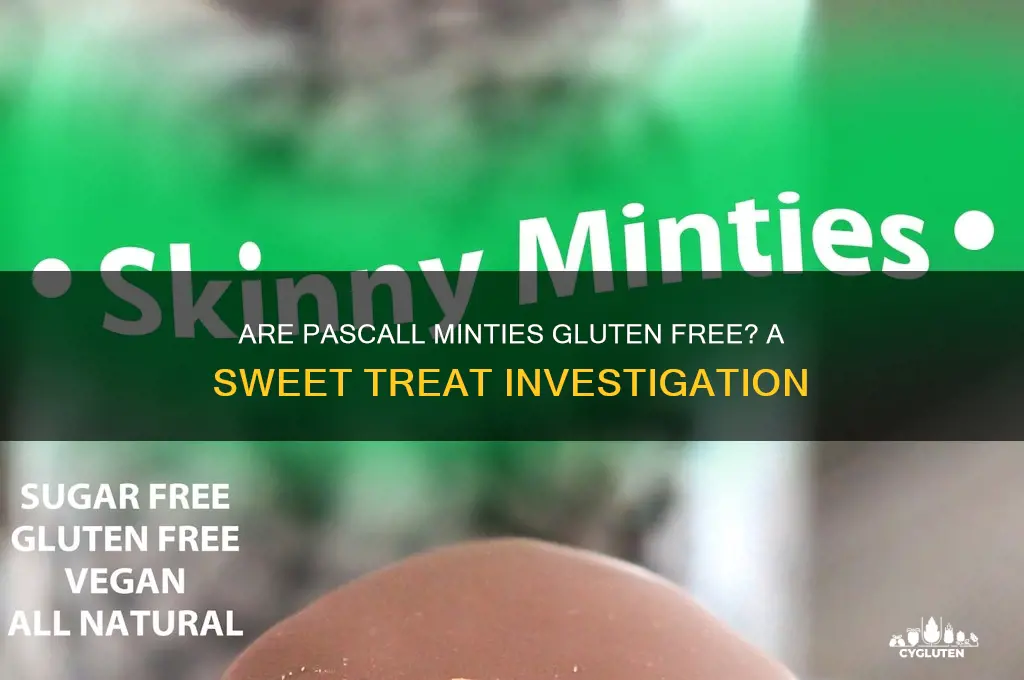 are pascall minties gluten free